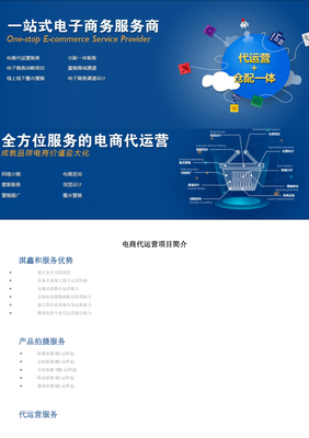 电商代运营项目简介 专业电子商务服务指南